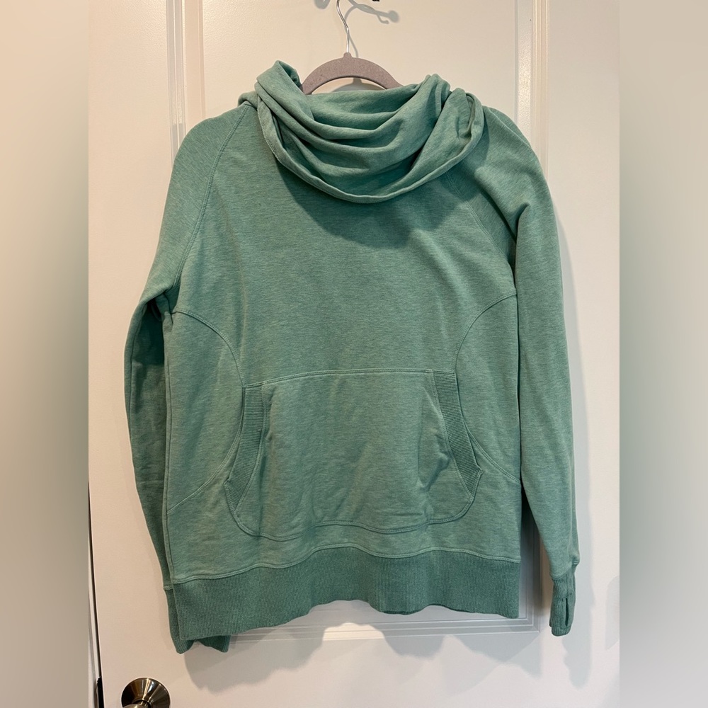 BRAND NEW LL Bean Cowlneck Sweatshirt aquamarine